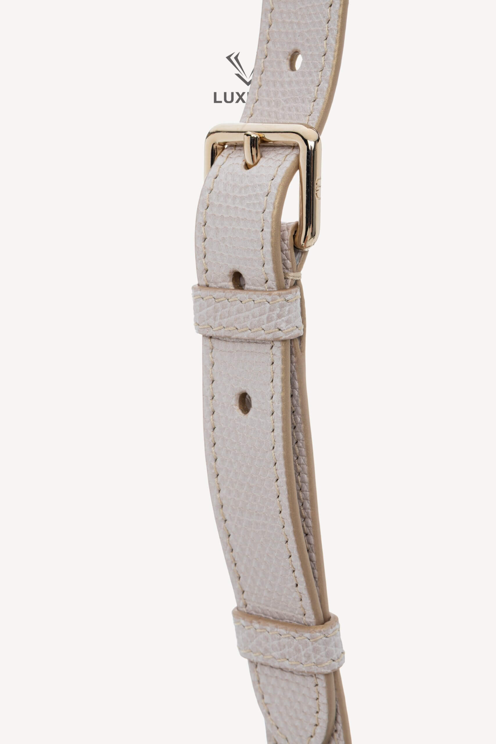 <span style="font-size: 10px;letter-spacing: .15em">HARD TO FIND</span><br>            <strong>CHRISTIAN DIOR</strong><br>            <div style="margin-top:10px;font-size:16px">Small Lady Dior Bag in Gold-Ivory Lizard Leather with Gold Hardware</div><br> - Image 24